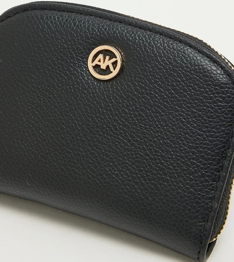 ANNE KLEIN  Anne Klein Logo Detail Zip-around Card Holder for Women | Best Price UAE